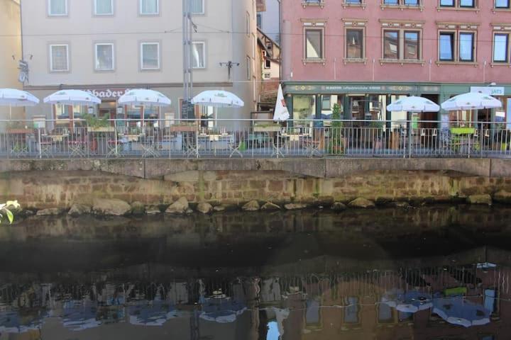 Moderne Wohnung Schwarzwald - In Bester Lage Direkt Am Fluss Bad Wildbad Exterior photo
